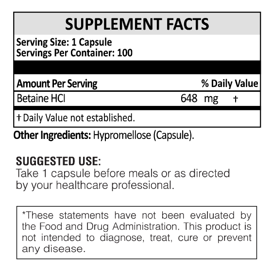 Betaine HCL